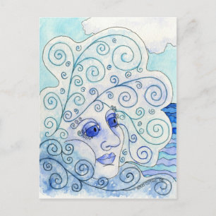 Cartão Postal Os Elementos - Cartão-postal de Água