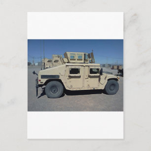 CARTÃO POSTAL OS ESTADOS UNIDOS DE HUMVEE MILITARES