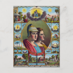 Cartão Postal Os Freemasons