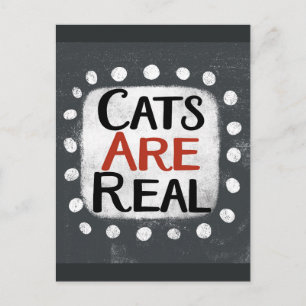 Cartão Postal Os Gatos São Cartão-Postal Real