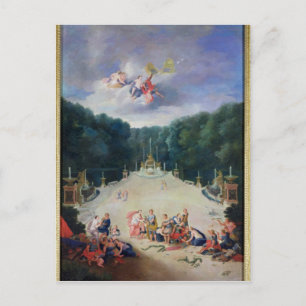 Cartão Postal Os Groves de Versalhes