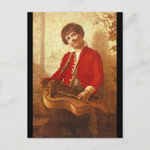 Cartão Postal Os Grupos e Números Hurdy-Gurdy