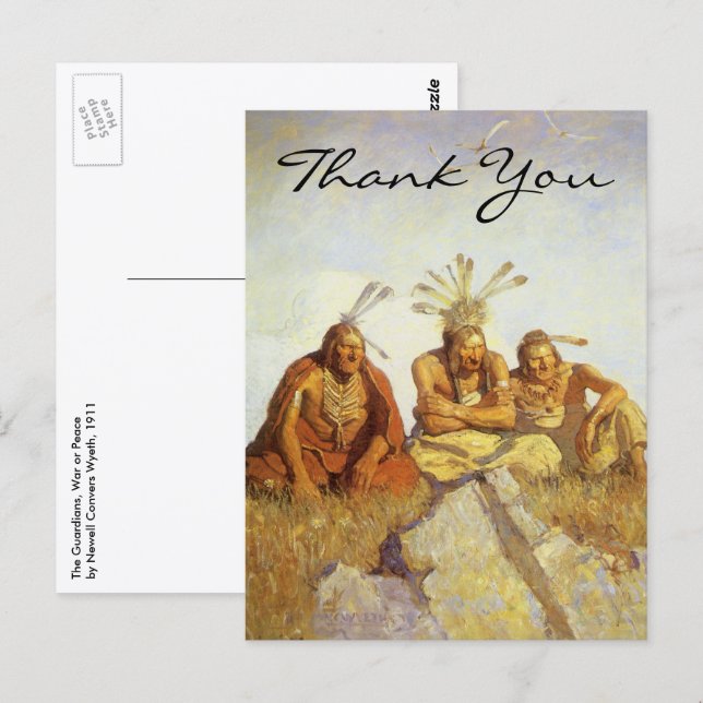 Cartão Postal Os Guardiões de Wyeth (Frente/Verso)