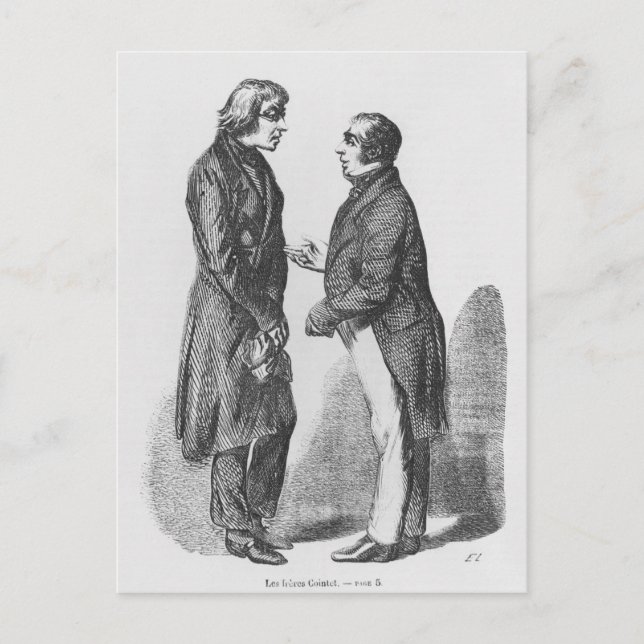 Cartão Postal Os irmãos Cointet (Frente)