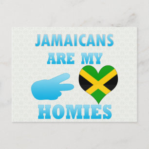 Cartão Postal Os jamaicanos são meus lares