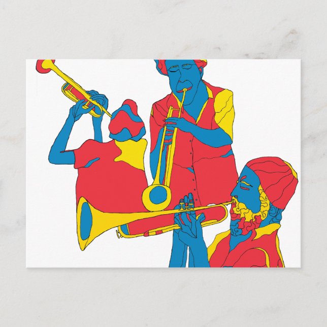 Cartão Postal os jogadores (Frente)