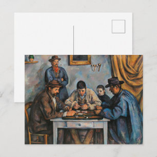 Cartão Postal Os Jogadores de Cartas   Paul Cezanne  