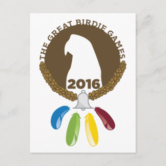 Cartão Postal Os Jogos de Birdie do Excelente de 2016!