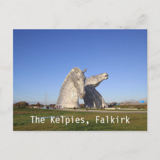 Cartão Postal Os Kelpies, Falkirk, cartão-postal