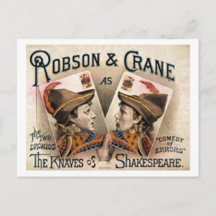 Cartão Postal Os Knaves de Shakespeare
