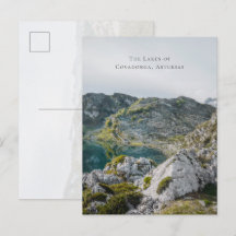 Os Lagos de Covadonga, Astúrias, Espanha viagem