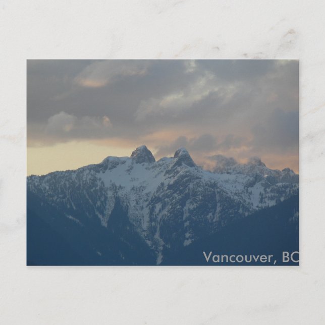 Cartão Postal Os Leões - Vancouver, BC (Frente)