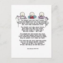 Cartão Postal Os lodos lambem seus dedos