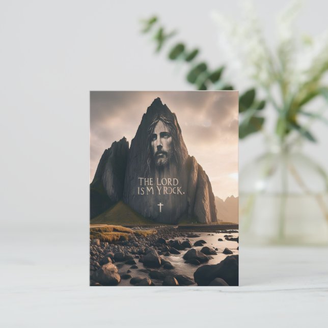 Cartão Postal Os Lordes Enfrentam a Montanha Rochosa (Em pé/Frente)