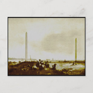 Cartão Postal Os marcos da bootle, por volta de 1830