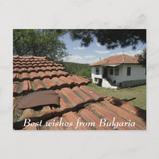 Cartão Postal Os melhores votos da Bulgária