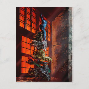 Cartão Postal Os músicos da cidade de Bremen