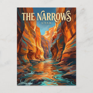 Cartão Postal Os Narrows EUA