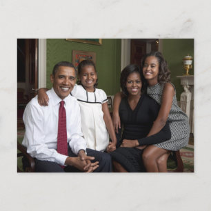 Cartão Postal Os Obamas
