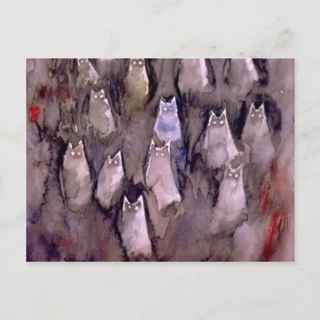 CARTÃO POSTAL OS OLHOS ESTÃO ASSISTINDO-2 (Frente)