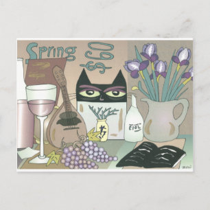 Cartão Postal Os Olhos Estão Observando