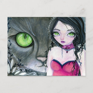 Cartão Postal Os Olhos Verdes - Cartão-Postal