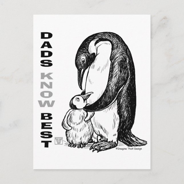 Cartão Postal Os pais conhecem melhor (Frente)