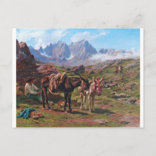 Cartão Postal Os Pirenéus por Rosa Bonheur