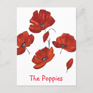 Cartão Postal Os Poppies