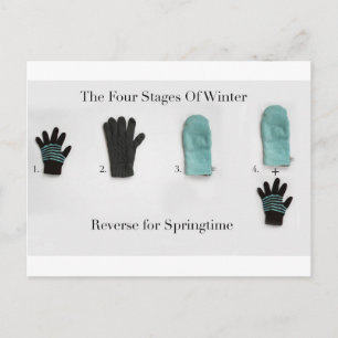 Cartão Postal Os Quatro Palcos Do Inverno