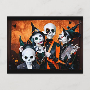 Cartão Postal Os Que Resistem ao Halloween
