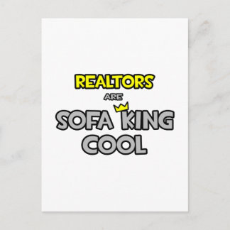 Cartão Postal Os Realtors são Legal pelo Sofá King