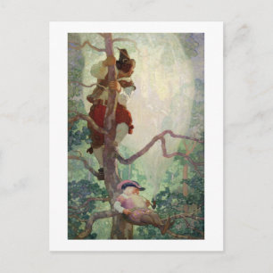 Cartão Postal Os Rites da Primavera, ilustração de 'Uma Criança'