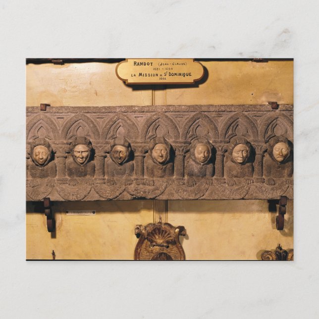 Cartão Postal Os Sete Pecados Mortais (Frente)