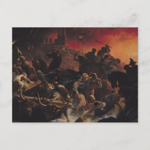 Cartão Postal Os últimos dias de Pompeia