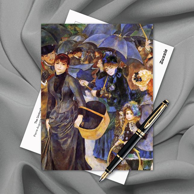 Cartão Postal Os Umbrellas Pierre-Auguste Renoir (Criador carregado)