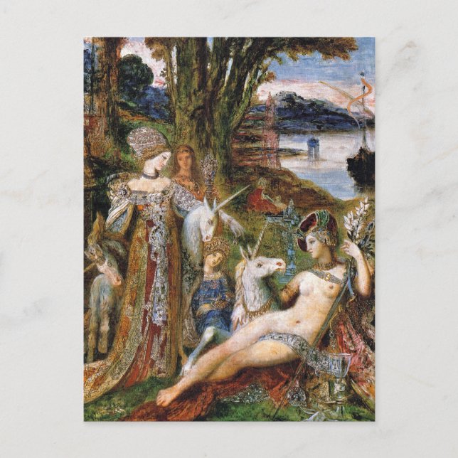 Cartão postal: Os Unicórnios (Frente)