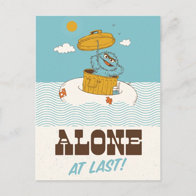 Cartão Postal Oscar Sozinho no Final (Frente)