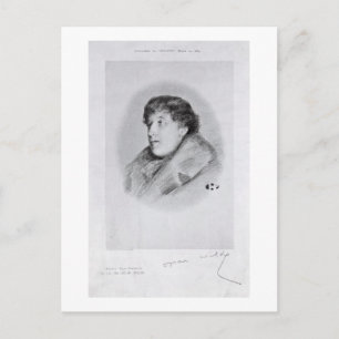 Cartão Postal Oscar Wilde (1854-1900) a Bijou Portrait, de 'So