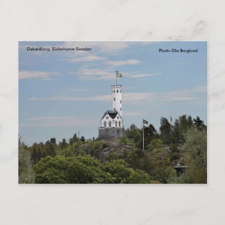 Cartão Postal Oskarsborg, Suecia de Söderhamn, Ph...