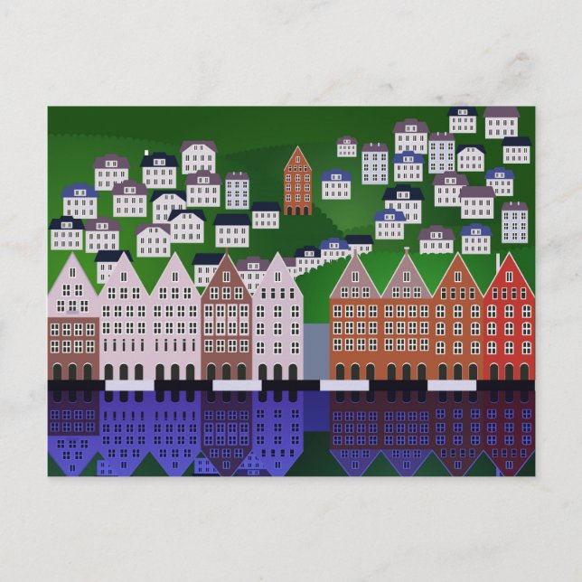 Cartão Postal Oslo (Frente)