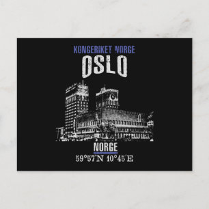 Cartão Postal Oslo