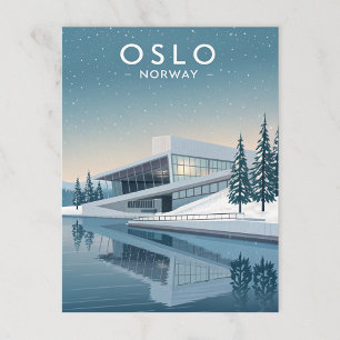 Cartão Postal Oslo, Noruega