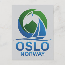 Cartão Postal Oslo Noruega Europa