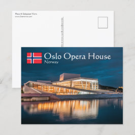 Cartão Postal Oslo Opera House