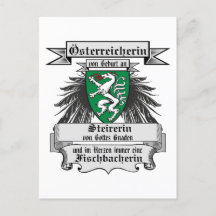 Österreich Steirerin von Gottes Gnaden Wappen 