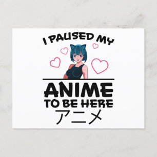 Cartão Postal Otaku Anime Girl Manga Cosplay Ramen Japonês Prese