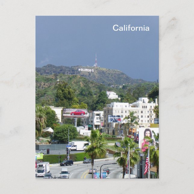 Cartão Postal Ótimo cartão-postal de Hollywood! (Frente)