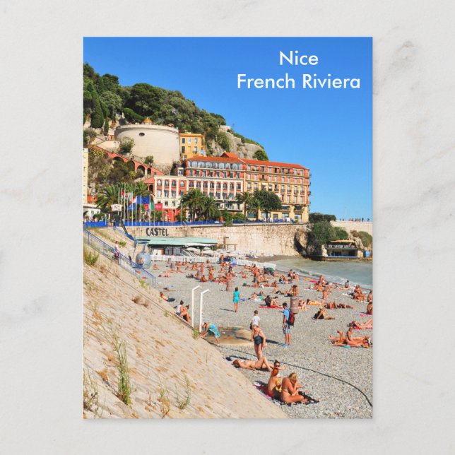 Cartão Postal Ótimo. Riviera Francesa (Frente)