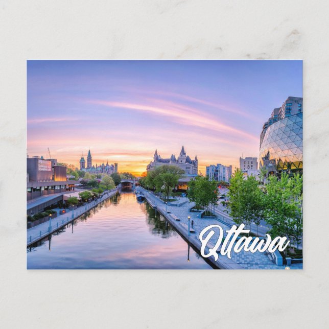 Cartão Postal Ottawa, Ontário, Canadá (Frente)